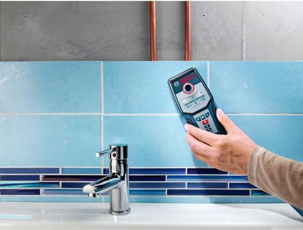 Produktbild Bosch Professional Ortungsgerät GMS 120-27 mit Tasche 2 x 1,5 V LR6-Batterie (AA)