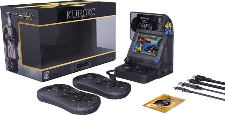 Actual product image SNK Neo Geo Mini - Samurai Shodown Kuroko Limited Edition (black)