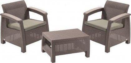 Produktbild Allibert Garden furniture set CORFU II WEEKEND Cappuccino