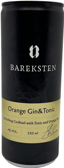 Bareksten Orange Gin & Tonic (1 x 25 cl)