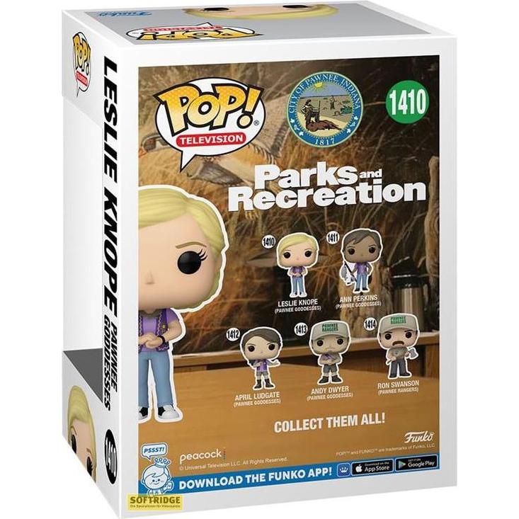 Thumbnail - Funko Parks and Recreation POP! TV Vinyl Figur Leslie (Goddess) 9 cm