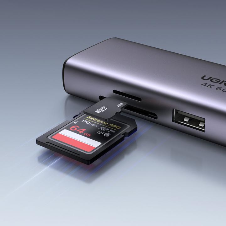 Image du produit Ugreen CM512 (USB-C, 7 Ports)