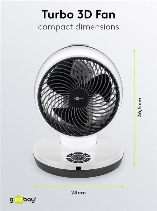 Produktbild Goobay 3D-Bodenventilator (67 dB)