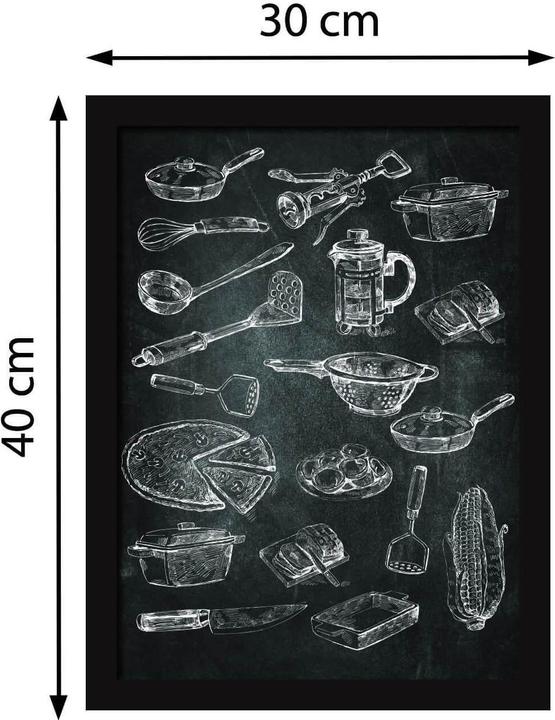 Actual product image Walplus Kitchen appliances (30 x 40 cm)