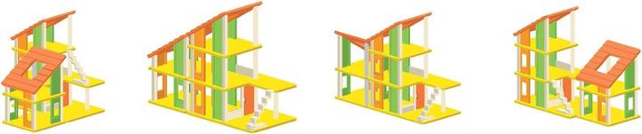 Image du produit Plantoys Chalet Maison de poupées avec meubles