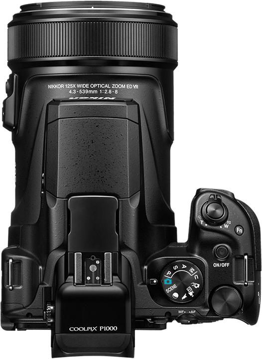 Produktbild Nikon Coolpix P1000 (24 - 3000 mm, 16 Mpx, 1/2,3'')