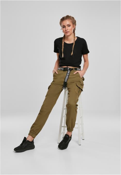 Actual product image Urban Classics Ladies High Waist Cargo Pants (31)
