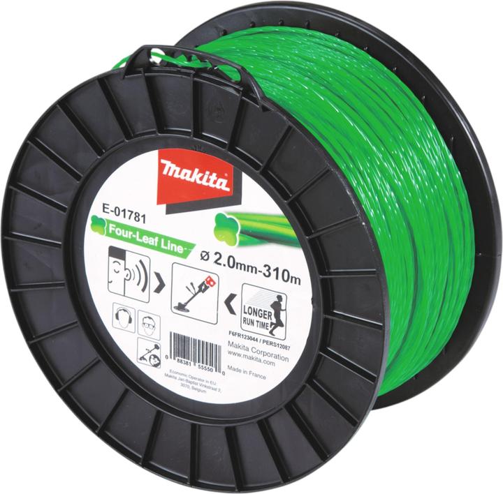 Actual product image Makita Four Leaf (Weed whacker, Trimmer line + line spool)