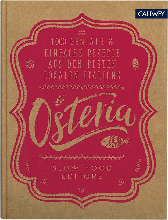 Produktbild Osteria (Deutsch, Slow Food Editore, 2018)