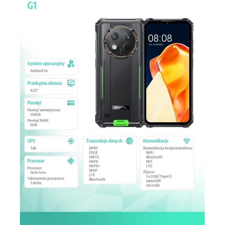 OUKITEL G1 256GB 緑　スマートフォン OUKITEL G1 256GB 緑 スマートフォン