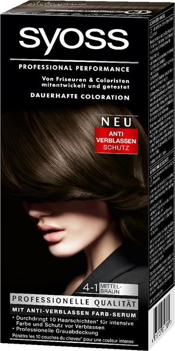 Image du produit Syoss Couleur 4-1 (Brun moyen)