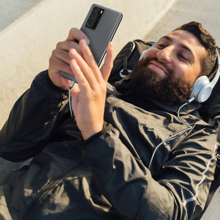 Actual product image LinQ USB-C cable / 4-pin jack plug (1.50 m, 3.5mm jack (AUX))