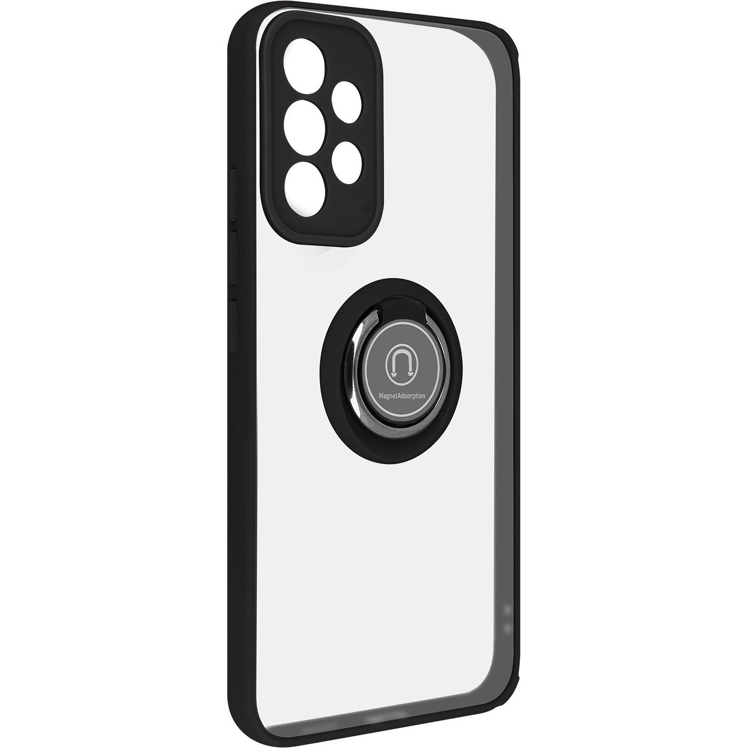 Thumbnail - Avizar Handyhülle mit Ring-Halterung Series (Samsung Galaxy A53 5G), Smartphone Hülle, Schwarz