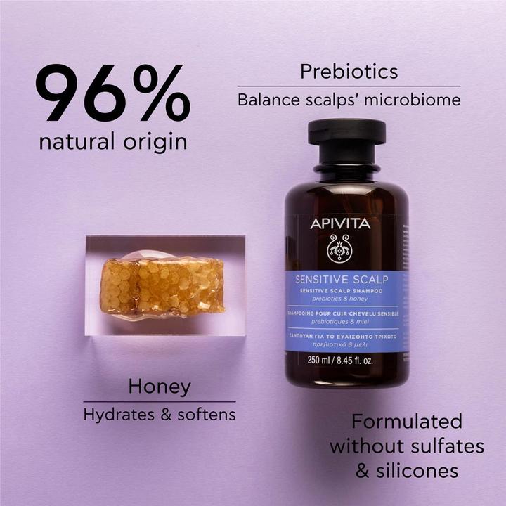 Produktbild Apivita Holistic Hair Care Prebiotics & Honey (250 ml)