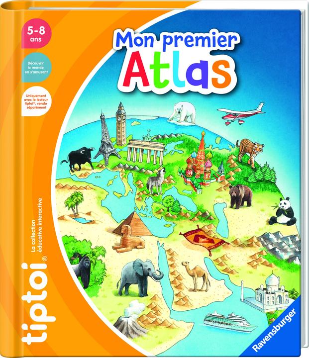 tiptoi Mon premier Atlas (French, Constanze Schargan, Inca Friesian, 2023)