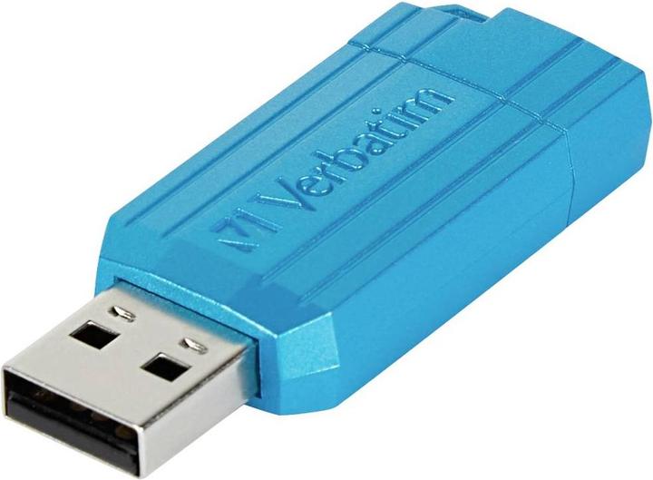 Verbatim PinStripe USB-Stick 128 GB USB Typ-A 2.0 Blau (128 GB, USB-A)