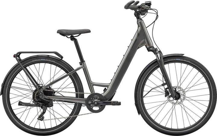 Cannondale Mavaro Neo SL 1 Low Step-Thru - Smoke Black