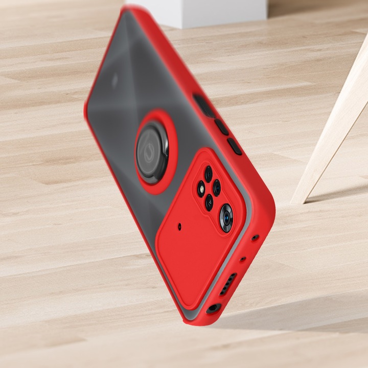 Produktbild Avizar Handyhülle mit Ring-Halterung Series (Xiaomi Poco X4 Pro 5G)