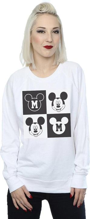Produktbild Disney Mickey Mouse Smiling Squares Sweatshirt (S)