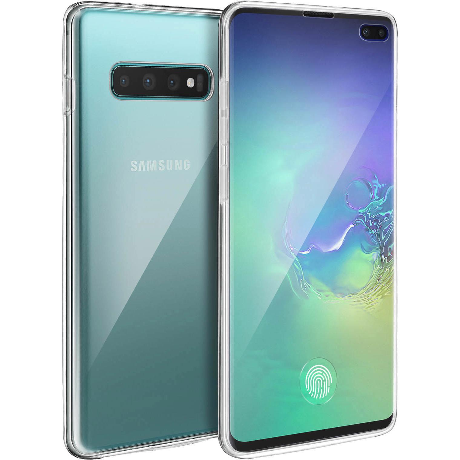 Thumbnail - Avizar Rundumschutz Series (Samsung Galaxy S10+), Smartphone Hülle, Transparent