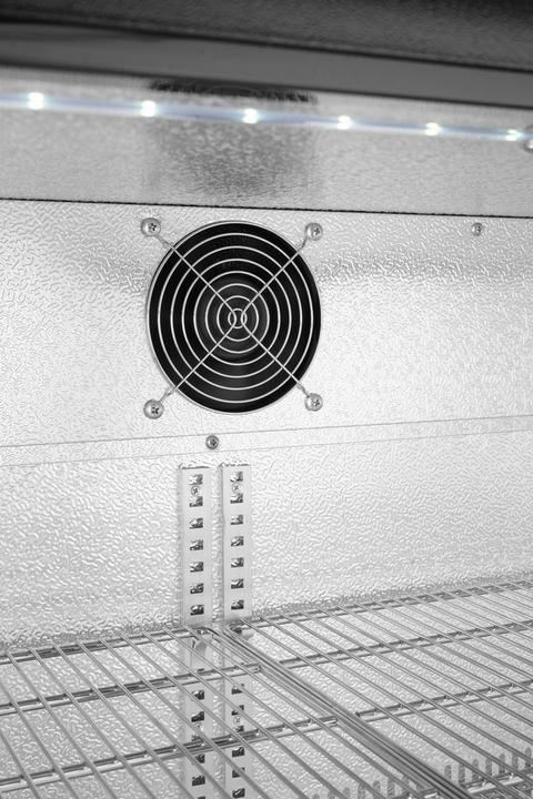 Produktbild Hendi Bar Kühlschrank doppeltürig 200 l 230V 160W (180 l)