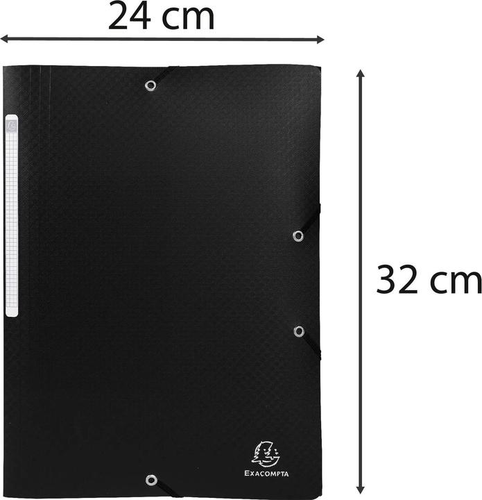 Actual product image Exacompta Collection folder with elastic band (A4)