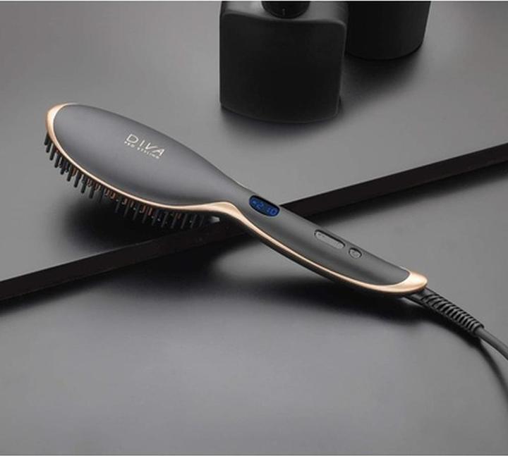 Immagine prodotto Diva Pro Styling Precious Metals Spazzola dritta e liscia oro rosa 400g