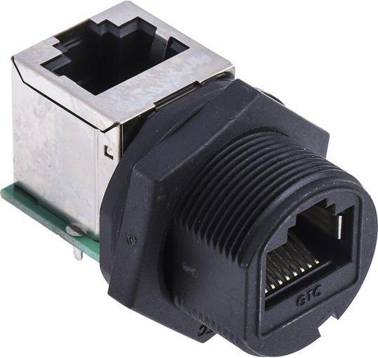 Image du produit RS PRO RJ45 Plastic C3 Shielded Panel Jack