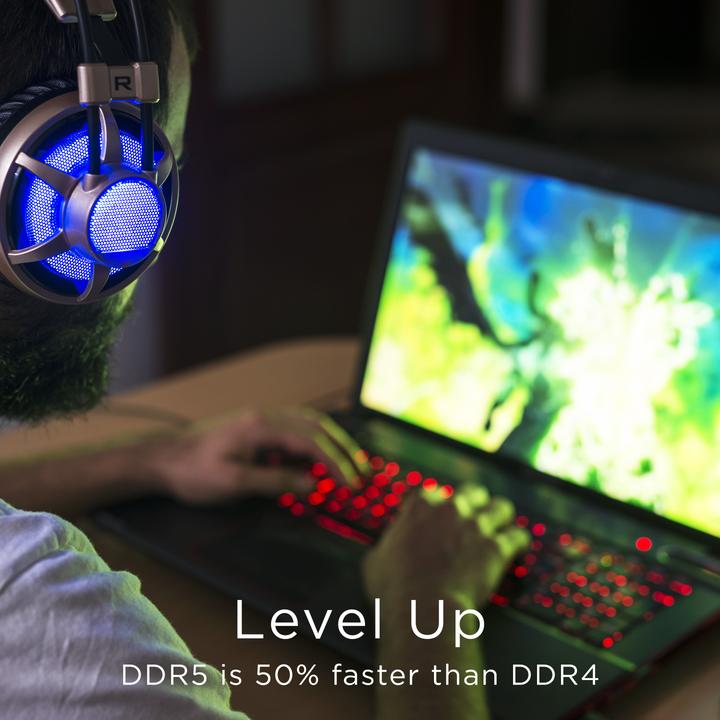 Actual product image 8GB SODIMM DDR5 5600MHZ UNBUFF NON-ECC (1 x 8GB, 5600 MHz, DDR5 RAM, SO-DIMM)