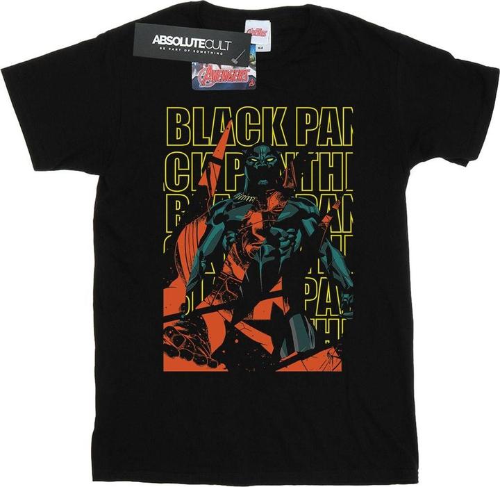 Produktbild Avengers Black Panther Collage TShirt (XXL)