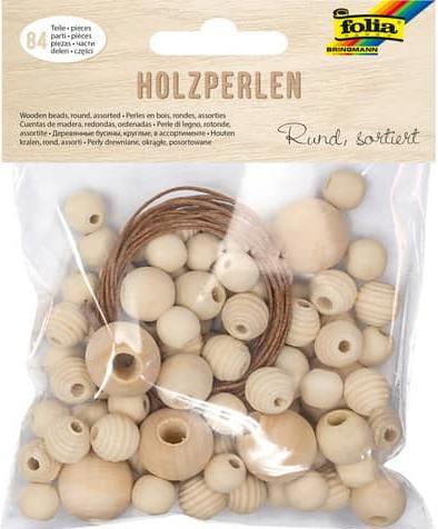 Produktbild Folia Holzperlen