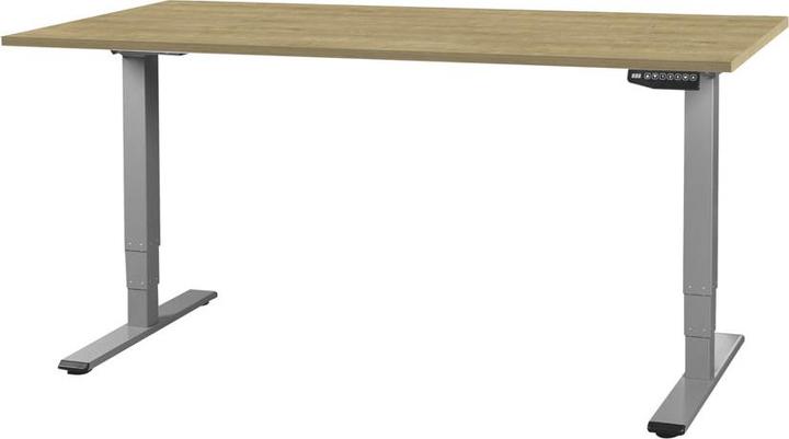 Chêne naturel, Gris foncé RAL 7045