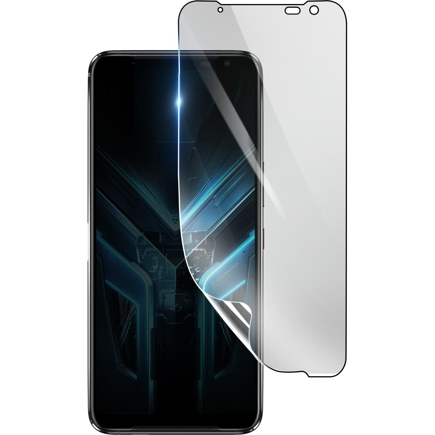 3MK Hydrogel Bildschirmfolie für Asus ROG Phone 3 (1 Stück, Asus ROG Phone), Smartphone Schutzfolie, Transparent