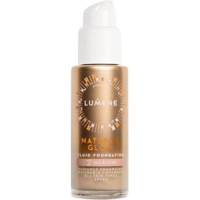 Lumene, Foundation, LUMENE Natural Glow Fluid Foundation rozświetlający podkład do twarzy 2 Medium 30ml