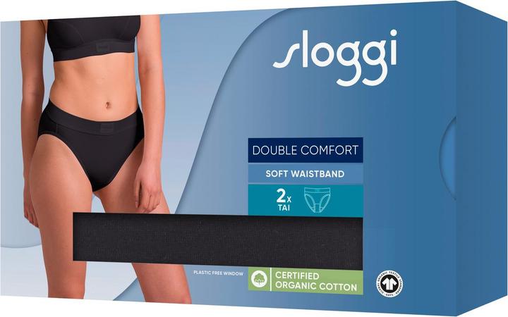 Immagine prodotto Sloggi Slip Casual Bequem sitzend Double Comfort Tai 2P (40, Confezione da 2)