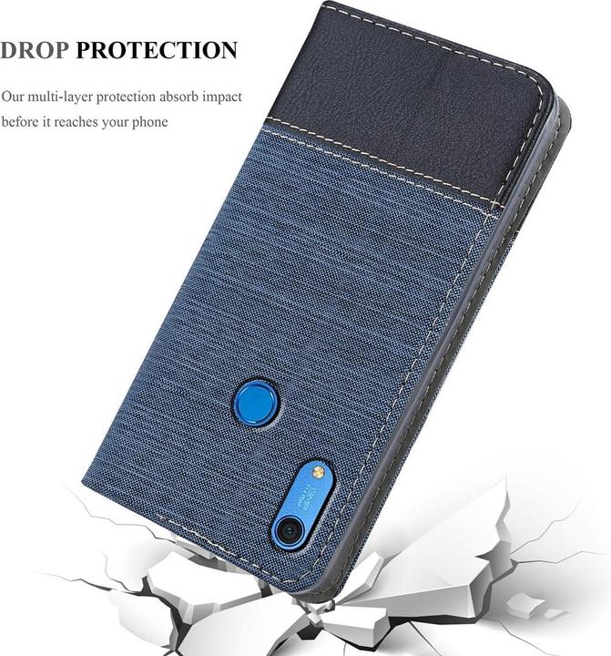 Productafbeelding Cadorabo Boek Jeans Optiek Cover (Huawei Y6s)