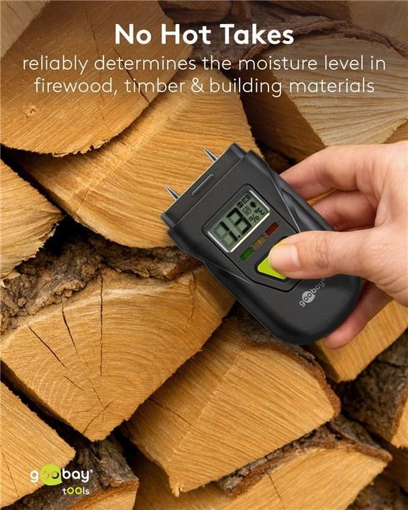 Produktbild Goobay Feuchtigkeitsmessgerät