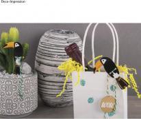 Actual product image Rayher Set gift tags Tropical