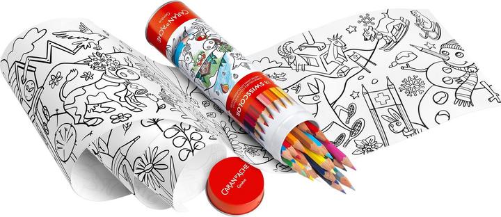 Produktbild Caran d'Ache Swisscolor Metalldose Farbstifte (18 x)