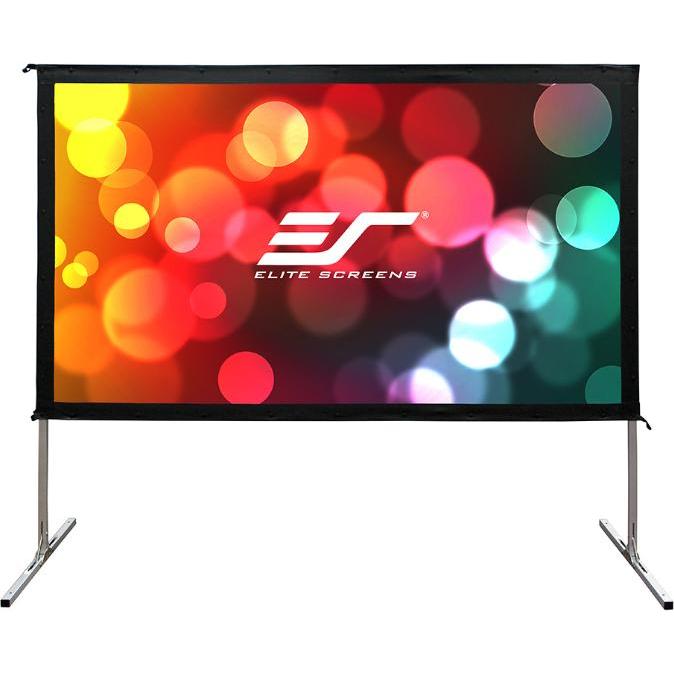 Elite Screens Yard Master 2 Dual (120", 16:9), Leinwand, Schwarz, Silber