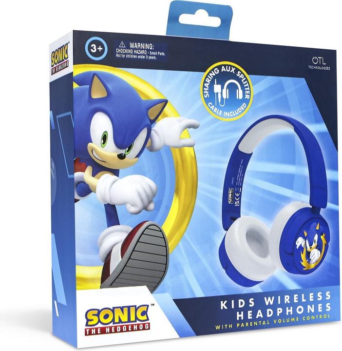 Produktbild OTL Bluetooth Headset /Perental Control - Sonic The Hedgehog