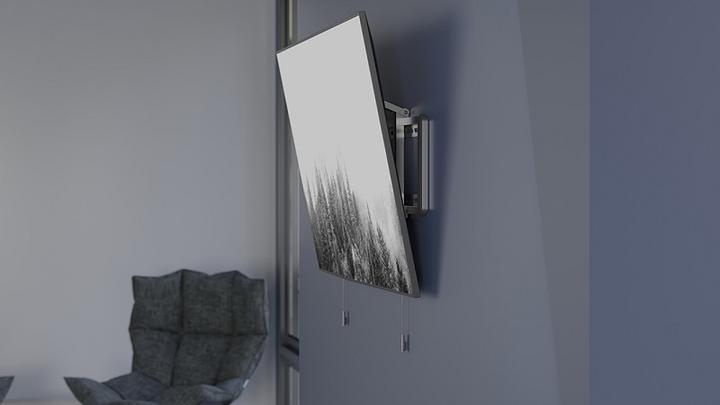 Immagine prodotto Multibrackets Staffa a muro 40-86", metallo, nero, max 60 kg (Muro, 60 kg, 40" - 86")