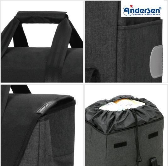 Actual product image Andersen Royal Senta 2.0 shopping trolley