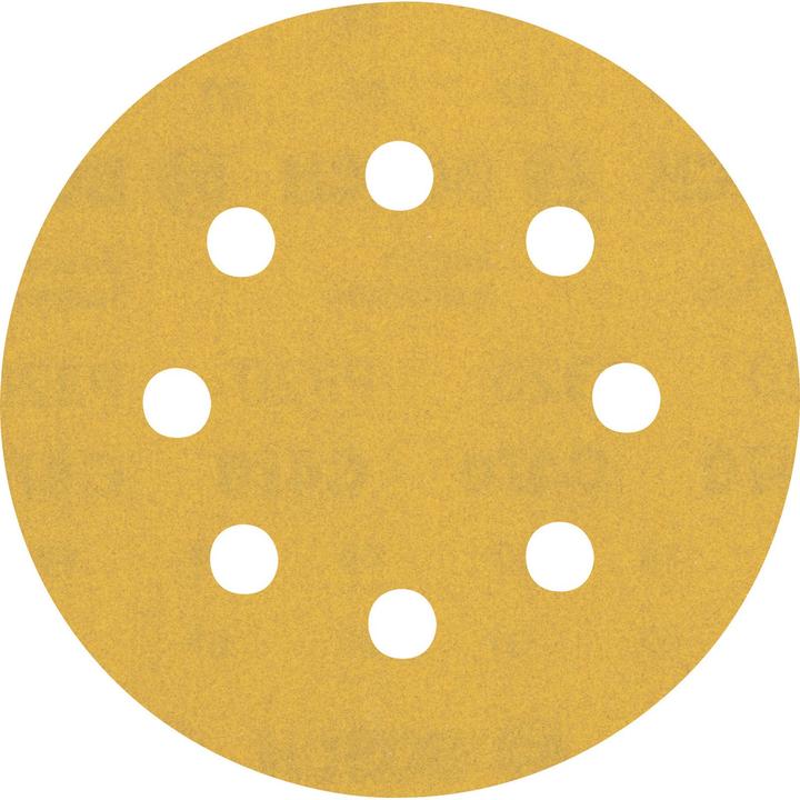 Image du produit Bosch Professional Zubehör Papier abrasif Expert C470 avec 8 trous pour ponceuse excentrique, 115 mm, G 320, 5 pces. (P320)
