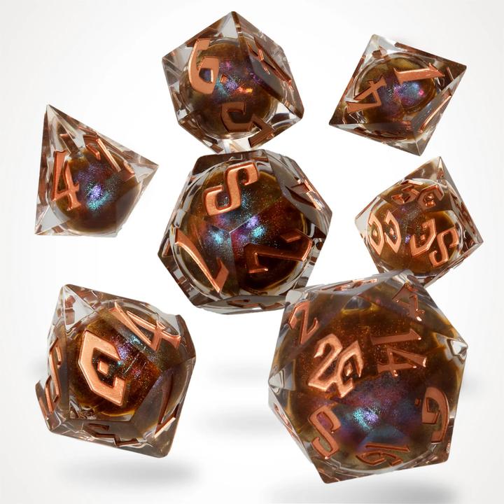 Produktbild Glass Staff Aetherphase Fluxcore RPG Dice Set