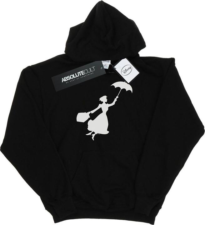 Actual product image Disney Boys Mary Poppins Flying Silhouette Hoodie (128)