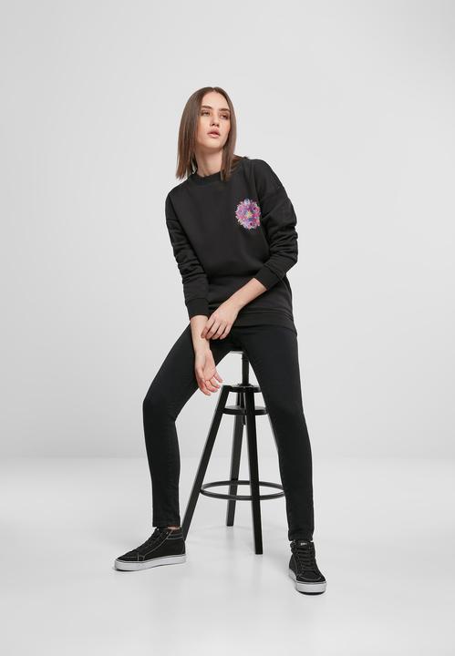 Actual product image Merchcode Ladies Psychadelic Mandala Crewneck (M)
