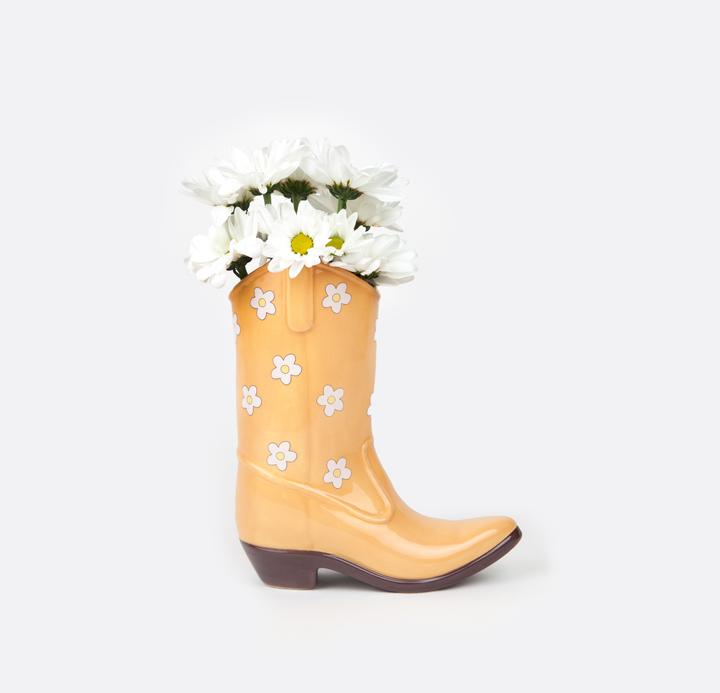 Image du produit Doiy Rodeo Cowboy Boot, Vase (1 x, 19.5 x 23 x 8.5 cm)