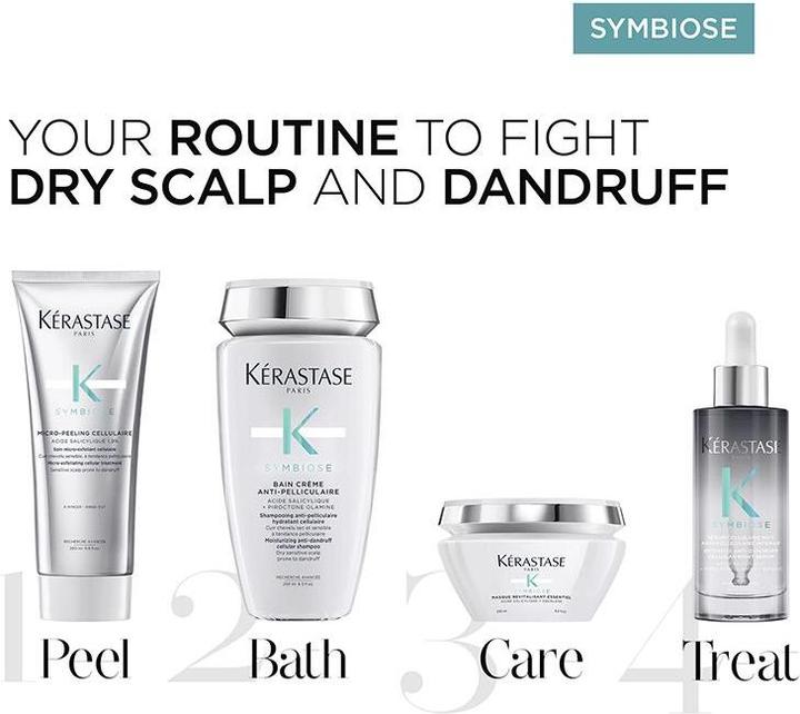 Image du produit Kérastase Symbiose Bain Crème Anti-Pelliculaire (250 ml, Shampoing liquide)