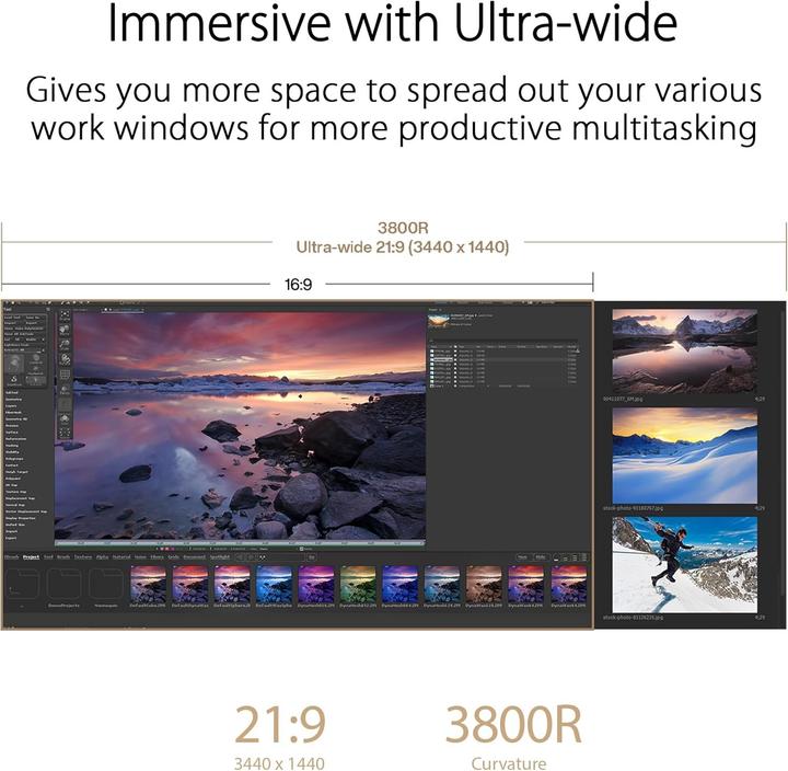 Immagine prodotto ASUS PA34VCNV (3440 x 1440 pixel, 34.10")